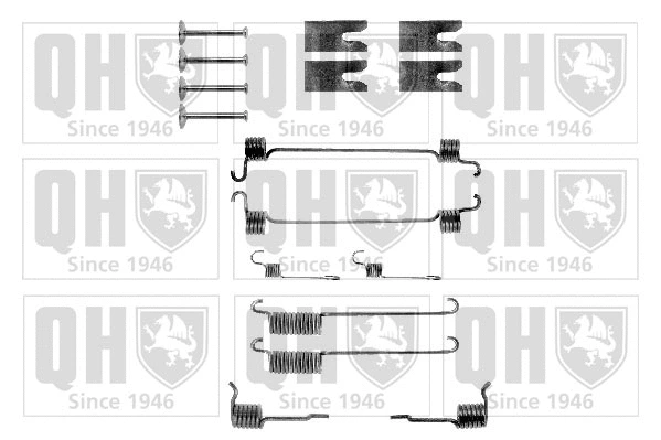 Kit d'accessoires, mâchoire de frein QUINTON HAZELL BFK293