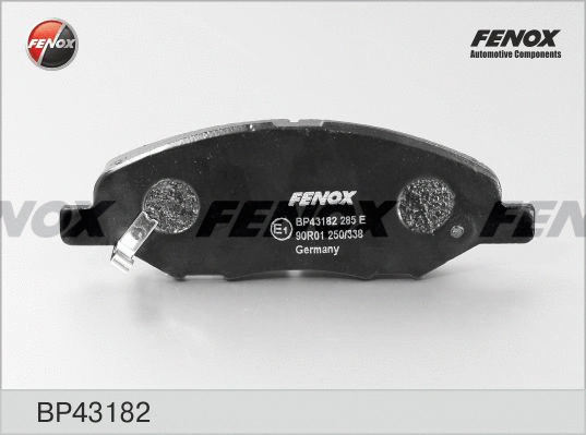 Kit de plaquettes de frein, frein à disque FENOX BP43182
