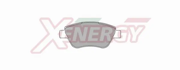 Kit de plaquettes de frein, frein à disque AP XENERGY X40787