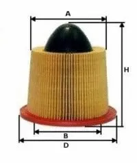 Filtre à air UNIFLUX FILTERS XA3057