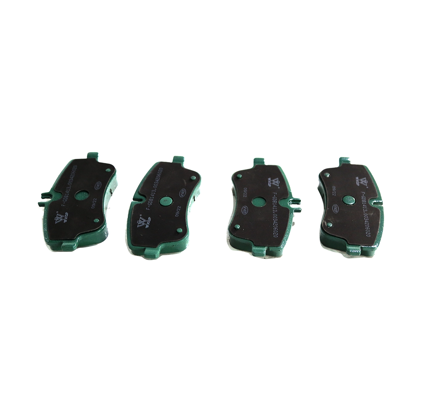 Kit de plaquettes de frein, frein à disque WXQP 140295