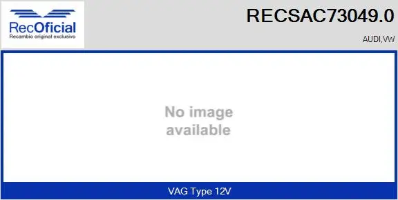 Compresseur, climatisation RECOFICIAL RECSAC73049.0
