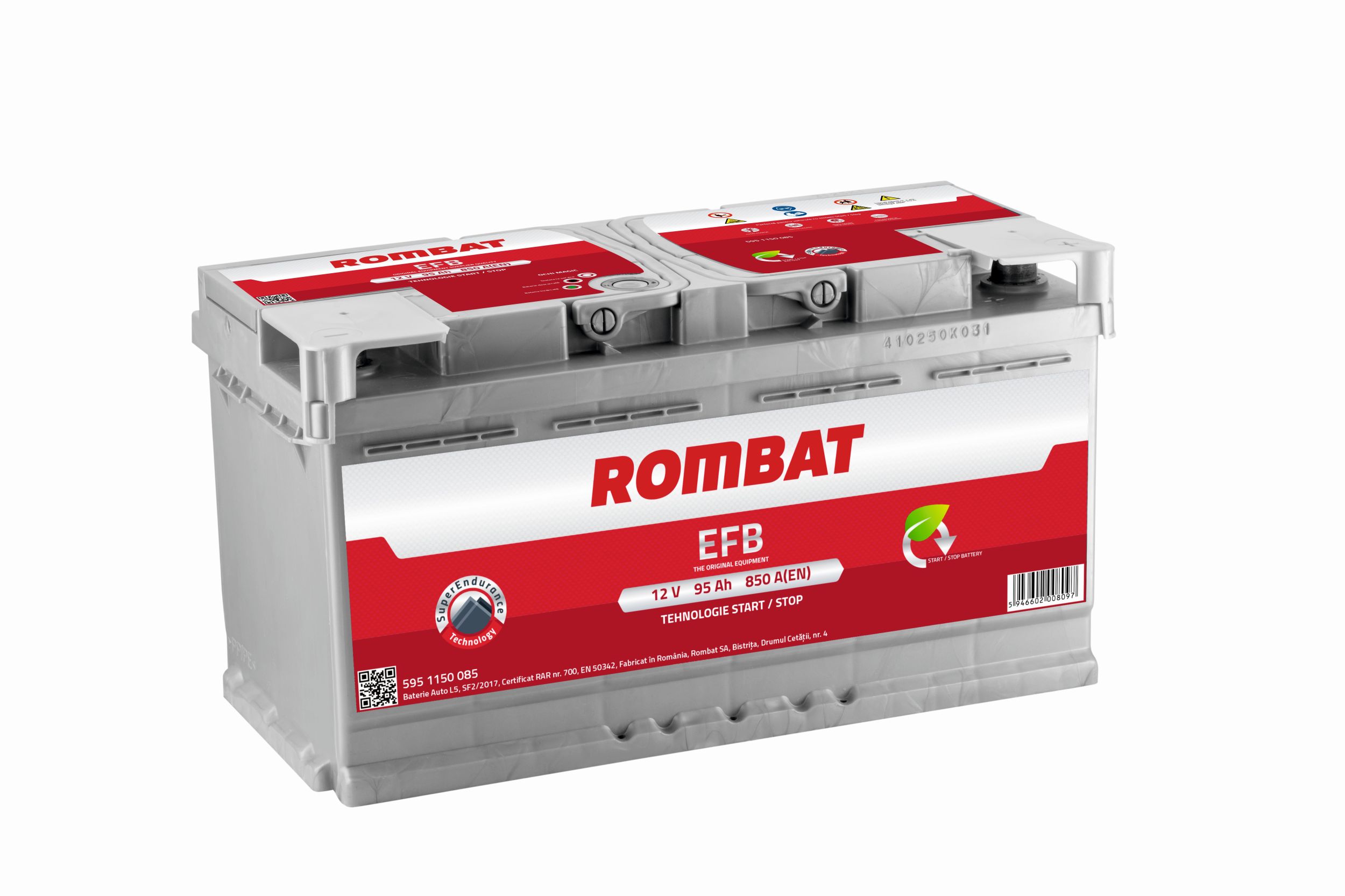 Batterie de démarrage ROMBAT 595 1150 085