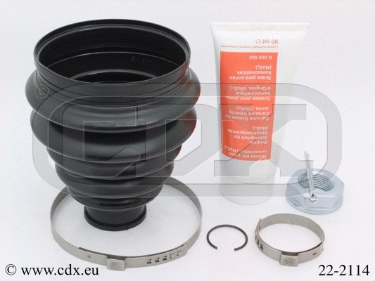 Jeu de joints-soufflets, arbre de commande CDX 22-2114