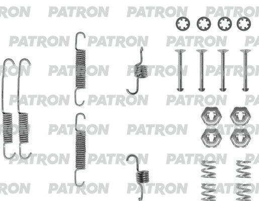 Kit d'accessoires, mâchoire de frein PATRON PSRK0186