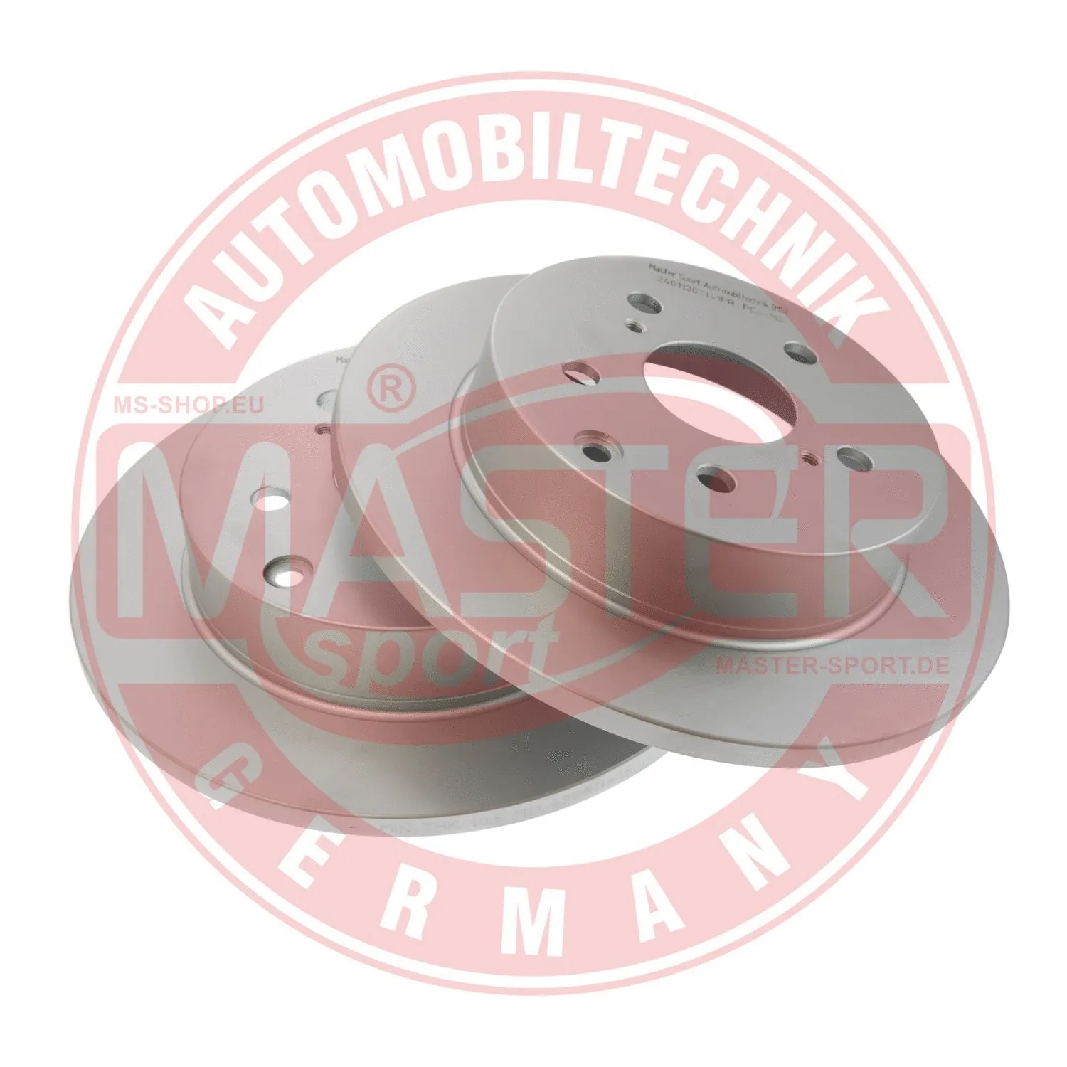 Disque de frein MASTER-SPORT GERMANY 24011207141PR-SET-MS