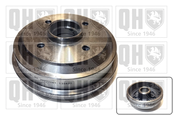 Tambour de frein QUINTON HAZELL BDR286