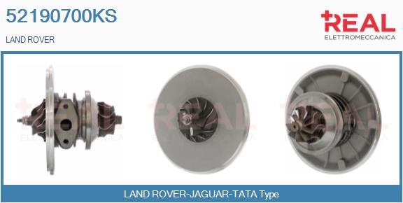 Groupe carter, turbocompresseur REAL 52190700KS