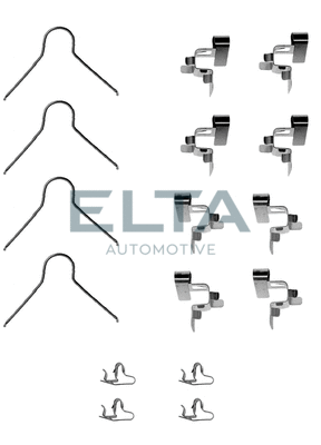 Kit d'accessoires, plaquette de frein à disque ELTA AUTOMOTIVE EA8566