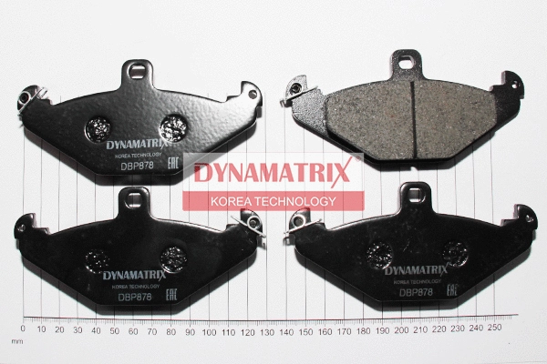 Kit de plaquettes de frein, frein à disque DYNAMATRIX DBP878