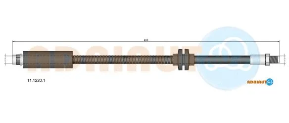 Flexible de frein ADRIAUTO 11.1220.1