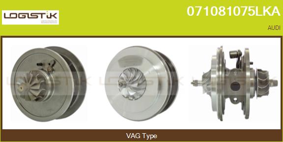 Groupe carter, turbocompresseur LGK 071081075LKA