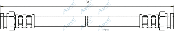 Flexible de frein APEC HOS3698