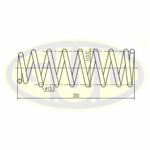 Ressort de suspension G.U.D. GCS035744