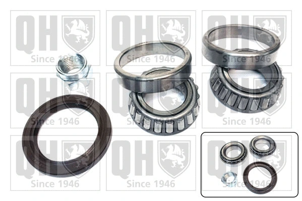 Kit de roulements de roue QUINTON HAZELL QWB516