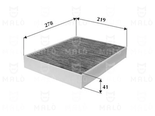 Filtre, air de l'habitacle AKRON-MALÒ 1531702