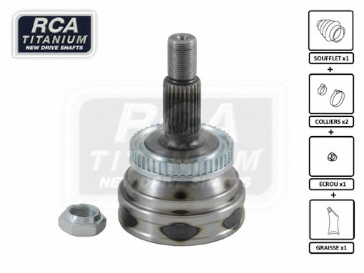 Jeu de joints, arbre de transmission RCA FRANCE SA11A