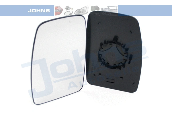 Verre de rétroviseur, rétroviseur extérieur JOHNS 60 92 37-80