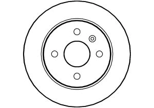 Disque de frein ABTEX BD815S