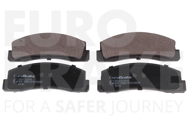 Kit de plaquettes de frein, frein à disque EUROBRAKE 5502222310