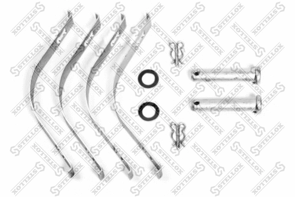 Kit de plaquettes de frein, frein à disque STELLOX 85-01429-SX