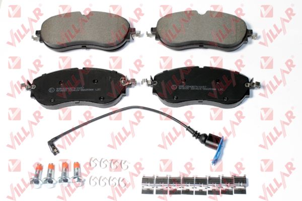 Kit de plaquettes de frein, frein à disque VILLAR 626.2259AK