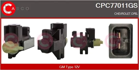 Transmetteur de pression, contrôle des gaz d'échappement CASCO CPC77011GS
