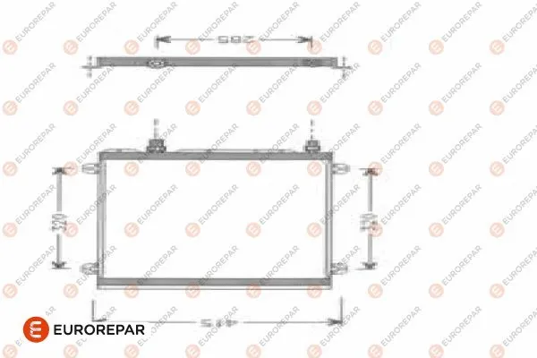 Condenseur, climatisation EUROREPAR 1609637080