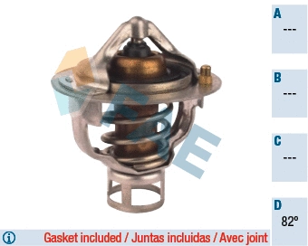 Thermostat, liquide de refroidissement FAE 5338582