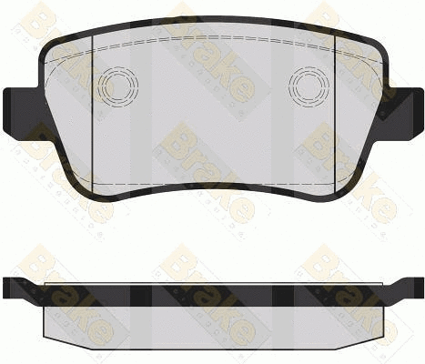 Kit de plaquettes de frein, frein à disque Brake ENGINEERING PA1691
