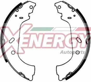 Jeu de mâchoires de frein AP XENERGY X50642