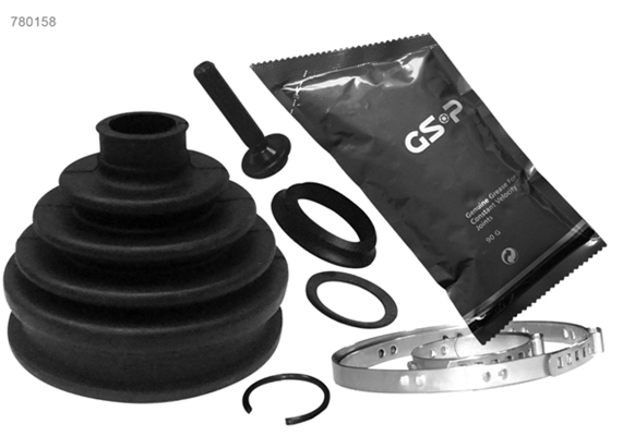 Jeu de joints-soufflets, arbre de commande GSP-BR 780158