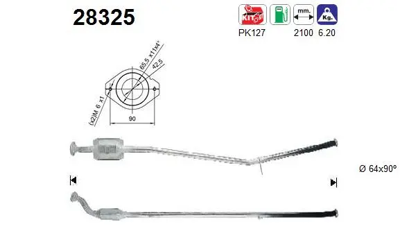 Catalyseur AS 28325