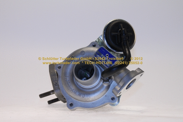 Turbocompresseur, suralimentation SCHLÜTTER TURBOLADER 172-06750