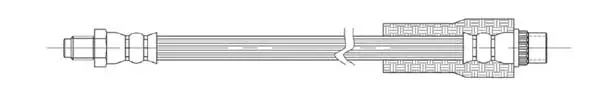 Flexible de frein Technika 40612