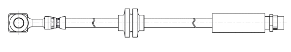 Flexible de frein CEF 515075