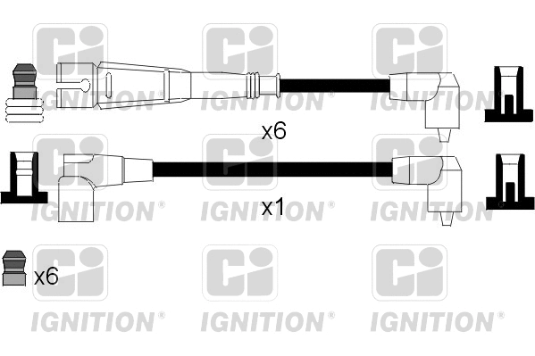Kit de câbles d'allumage QUINTON HAZELL XC832