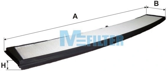 Filtre, air de l'habitacle MFILTER K 939