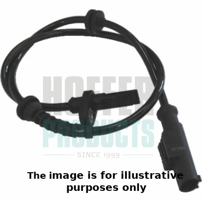 Capteur, vitesse de roue HOFFER 8290047E