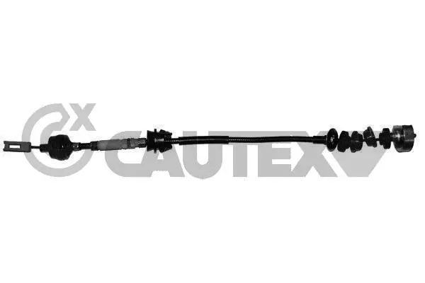 Tirette à câble, commande d'embrayage CAUTEX 038439