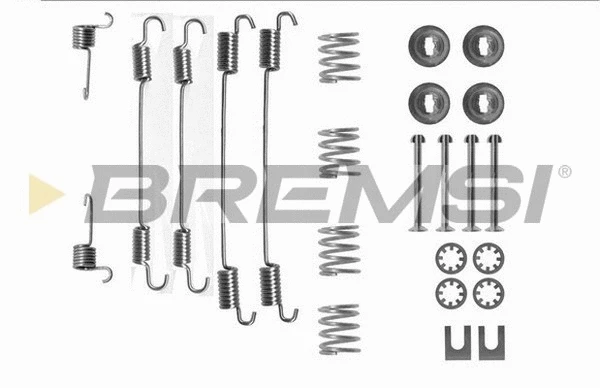 Kit d'accessoires, mâchoire de frein BREMSI SK0747