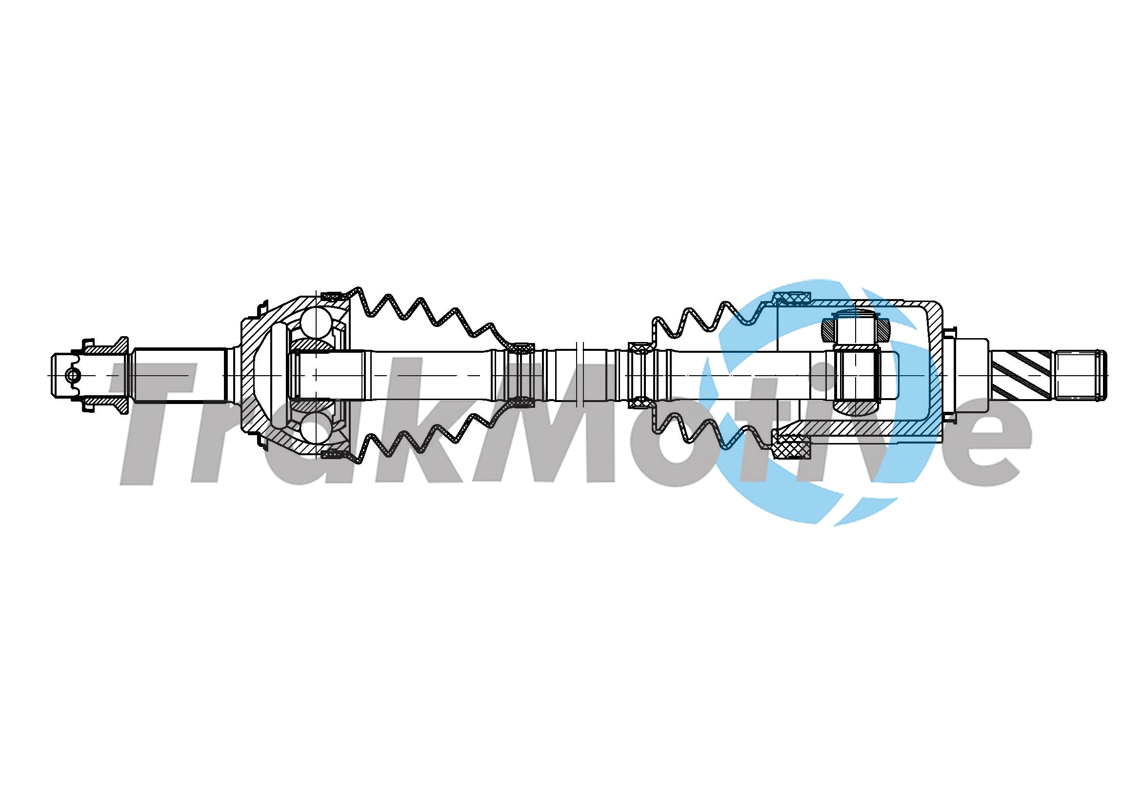 Arbre de transmission TrakMotive 30-1917
