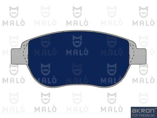 Kit de plaquettes de frein, frein à disque AKRON-MALÒ 1050662