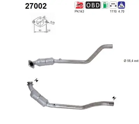 Catalyseur AS 27002