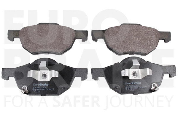 Kit de plaquettes de frein, frein à disque EUROBRAKE 5502222636