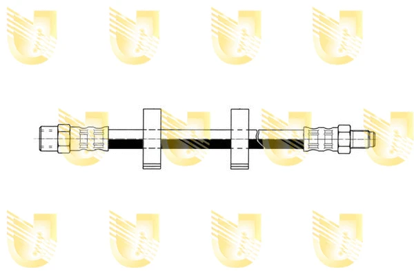 Flexible de frein UNIGOM 378769