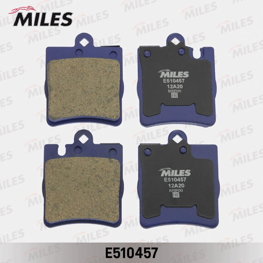 Kit de plaquettes de frein, frein à disque MILES E510457