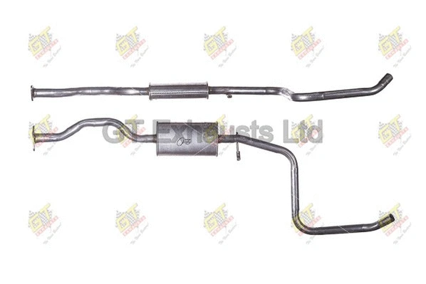 Silencieux central GT Exhausts GFE312
