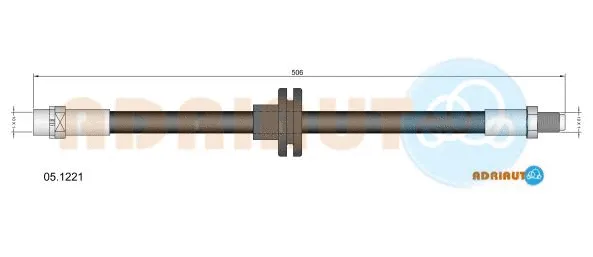 Flexible de frein ADRIAUTO 05.1221