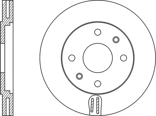 Disque de frein FIT FR0187V